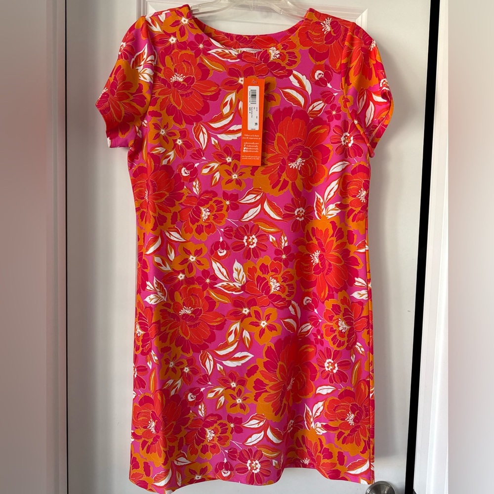 New With Tags Jude Connally Ella Dress in Peony Dream, Size Medium